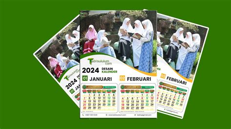Template Kalender Tahun 2024 Gratis Tadrisululum