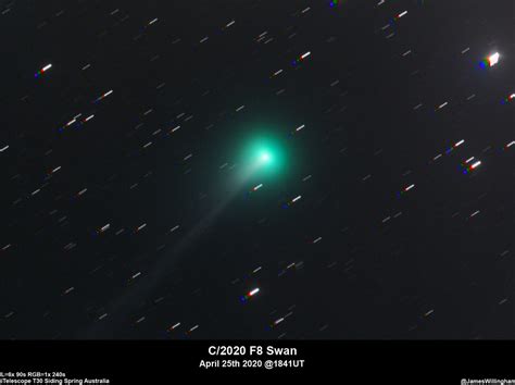 Swan 202004251841ut Comet C2020 F8 Swan On April 25th 20 Flickr