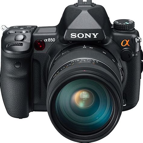 This popular camera comes with big improvements over the older 5d mark iii including a jump in resolution to 30.4 megapixels, 4k video, and a faster burst rate at 7 frames per second. Sony A850 Full Frame DSLR