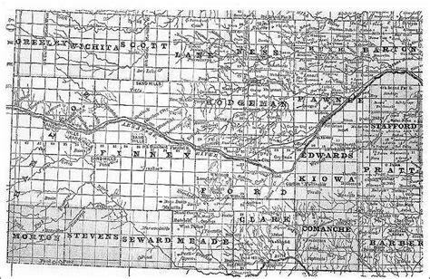 Map Of Southwest Kansas Hiking In Map