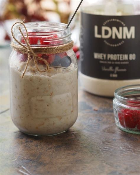 These chocolate protein overnight oats were one of my favorites. PROTEIN OVERNIGHT OATS RECIPE - LDN Muscle - Start Your Transformation Today