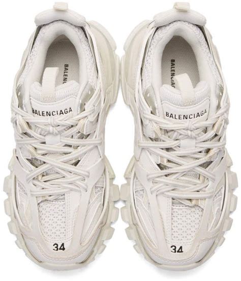 Balenciaga White Track Sneakers #Sponsored , #AD, #White#Balenciaga# 