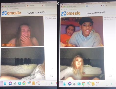 Omegle User Screams Trying To Alert Stranger About Figure Behind Her Stop Thats So Scary