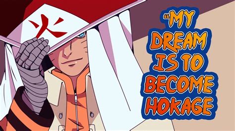 Naruto Dreams I Will Become Hokage Motivational Video Youtube
