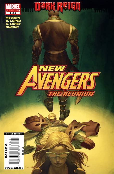 New Avengers Reunion 1 4 Miniseries Run Set Dark Reign Hawkeye