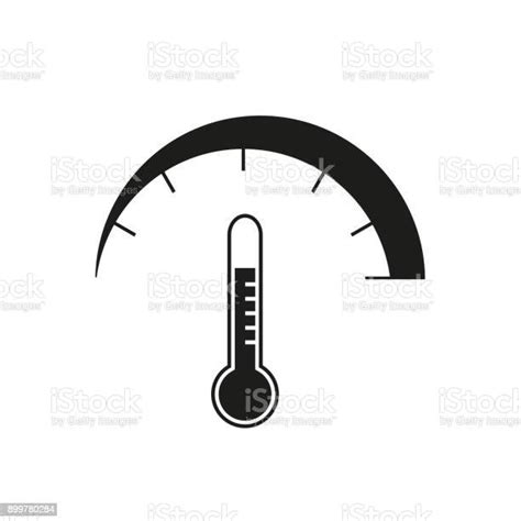 Temperature Level Heat Levels Icon Stock Illustration Download Image