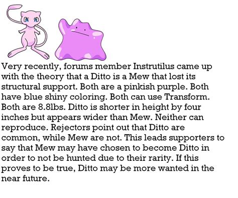 Mew And Ditto
