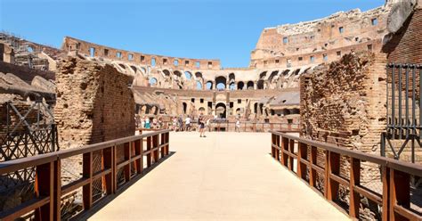 Rome Special Access Colosseum Arena Floor Tour Getyourguide