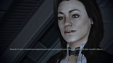 Mass Effect 2 Femshep 04 Miranda Lawson Youtube