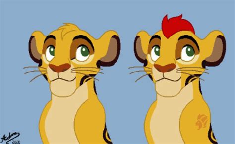 Nope, i did not draw them, you're right! Children's of Kion and Fuli by AngieCK on DeviantArt ...