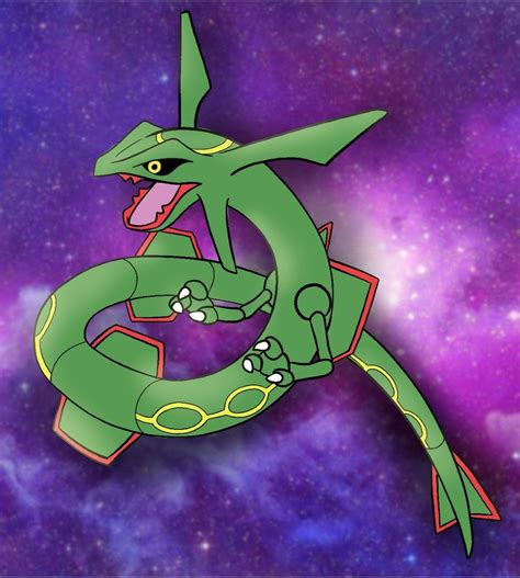 How To Draw Rayquaza Pokemon Draw Central Drawings Pokemon Draw