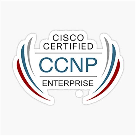 Cisco Ccnp Certified Certification Sticker Sticker For Sale By