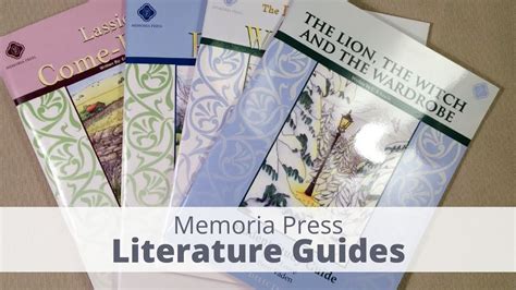 Memoria Press Literature Guides Youtube