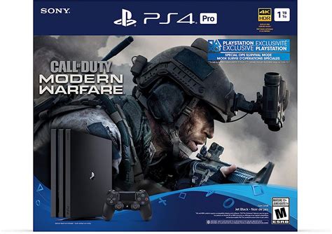 Playstation 4 Pro 1tb Console Call Of Duty Modern Warfare Bundle