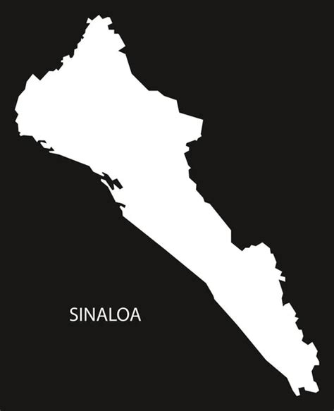 16 Sinaloa Mapa Vetor Vector Images Depositphotos