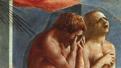 Masaccio Cacciata Dal Paradiso Terrestre Adam And Eve Chased From Eden Youtube