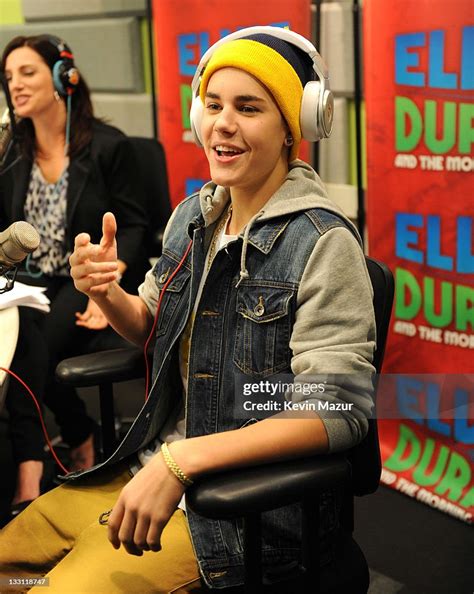 Justin Bieber Sits Down For An Exclusive Interview At The Elvis Duran