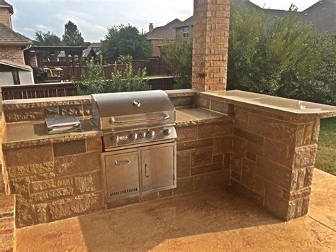 We made this custom bbq island for under $500 and it. BBQ / Bar Top and Patio Extension | Remodeling Contractor ...
