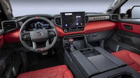 2023 Toyota Sequoia Trd Interior