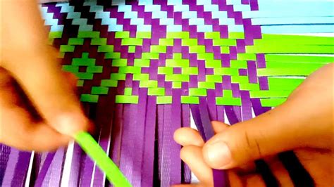 Diy Tutorial Anyaman Tikar Dan Corak Weaving Mats And Patterns