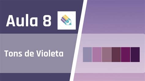 Mistura De Cores Para Obten O De Diversos Tons De Violeta Youtube