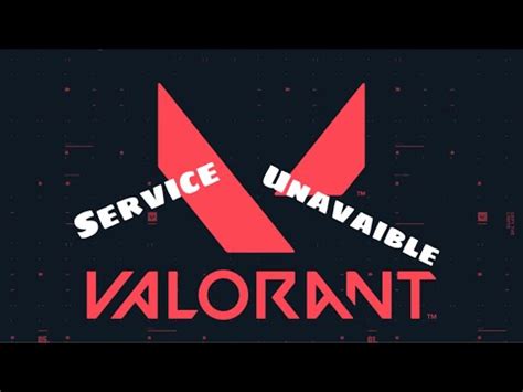 I've verified that the user profile service application is running and also tried the suggestions from these links but still no luck Valorant service unavailable - YouTube