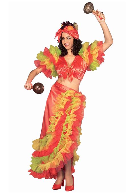 latin dancer costume womens tropical island dancer costume