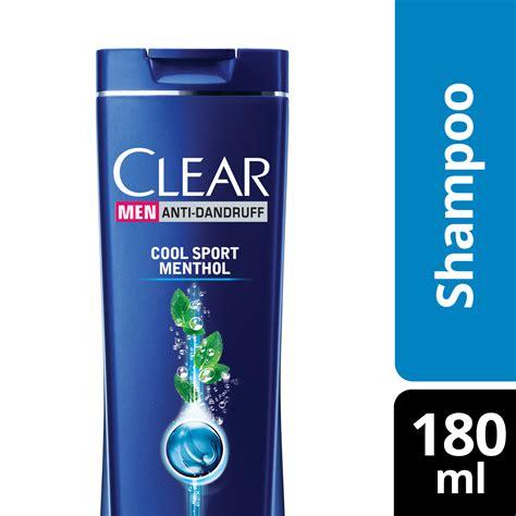 Clear Men Anti Dandruff Nourishing Shampoo Cool Sport Menthol With