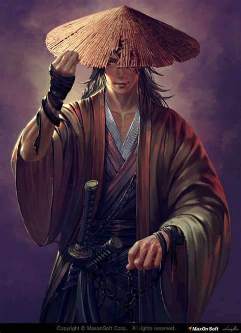 Samurai Donfoo Samurai Rpg Samurai Guerreiro Ilustrações