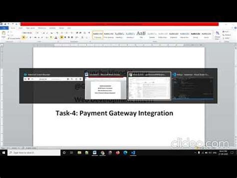 So, it provides innovative solutions to accept payments online and strive to work with the. Payment gateway integration - YouTube