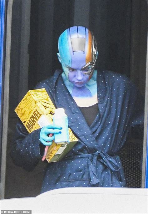 Thor Love And Thunder Karen Gillan Looks Unrecognisable As She Is