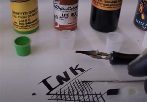 How To Make Tattoo Ink Tattooprofy