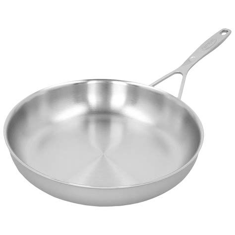 Demeyere Industry 11 Inch 1810 Stainless Steel Frying Pan Official