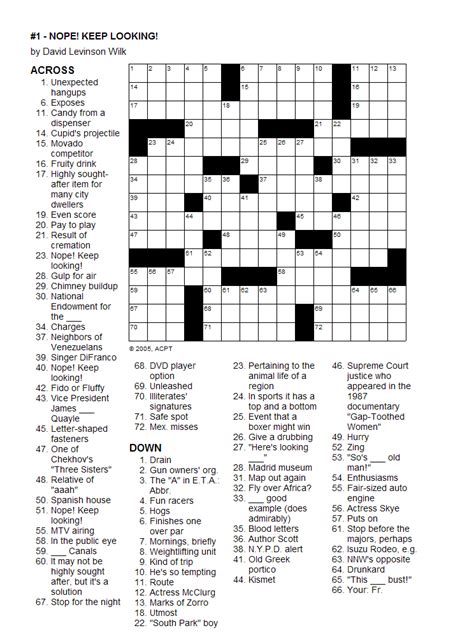 Printable Christmas Crossword Puzzles Adults