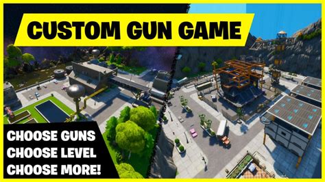 Custom Gun Game By Spankysully Fortnite Creative Map Code