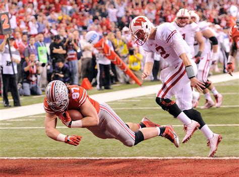 Photos Ohio State Vs Wisconsin In The Big Ten Football Championship