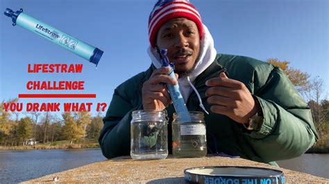 Lifestraw Challenge And Review Drinking Pond Water Andpee Youtube
