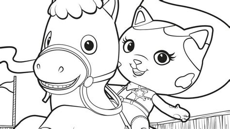 Choose your favorite coloring page and color it in bright colors. sheriff callie printables | Sheriff callie birthday ...