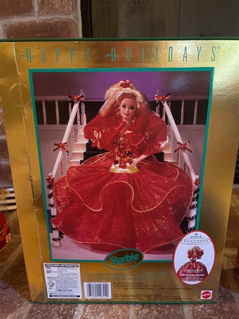 Collectors Happy Holidays Special Edition 1993 Barbie Doll Mattel 10824 Ebay