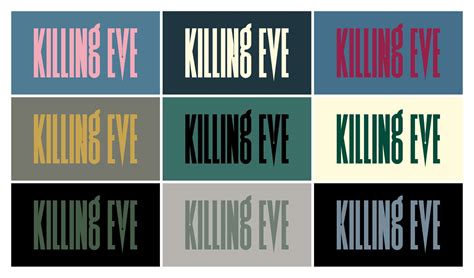Killing Eve Titlestypography The Dots Typographic Layout Sports