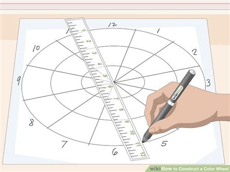 How To Construct A Color Wheel With Pictures Wikihow