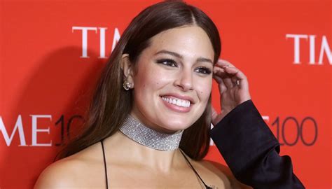 plus size model ashley graham flashes bare bottom in racy pants as she teases super secret project