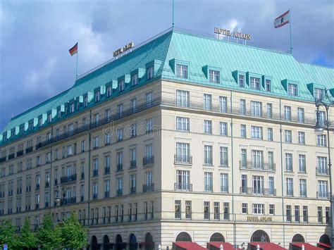 The Iconic Hotel Adlon In Berlin Editorial Image Image Of Adlon