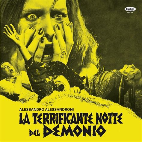 Vinyl Alessandroni Alessandro La Terrificante Notte Del Demonio