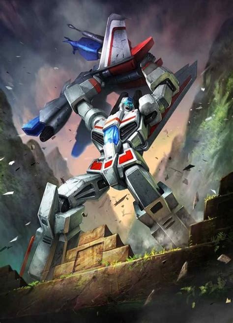 Autobot Jetfire Skyfire Artwork From Transformers Legends Game