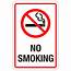 No Smoking Sign 12″ X 18″ – BC Site Service