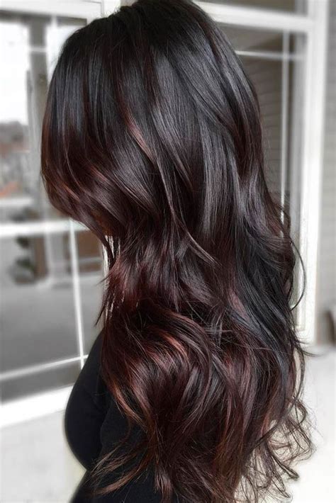 We have a ton of examples off of the different balayage highlights you could try! 35 Rich And Sultry Dark Brown Hair Color Ideas