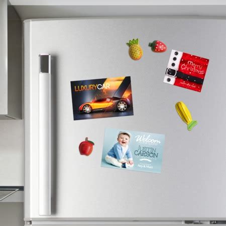 Then opposite magnetic poles attract. Custom Refrigerator Magnets - Magnet Printing - UPrinting.com