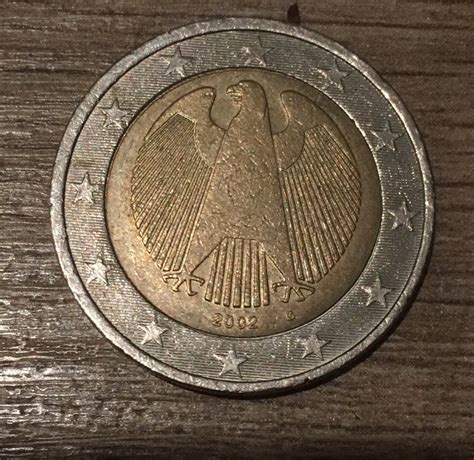 Deutschland 2 Euro Münze 2002 G Euro Muenzentv Der Online
