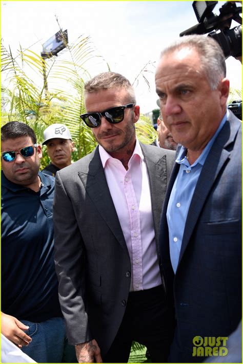 David Beckham Hosts Fifa World Cup Semifinals Watch Party In Miami